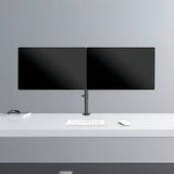 Soporte Para 2 Monitores Doble Dual Escritorio Wali M002-32 Negro Tamaño de 13" a 32"