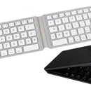 Mini Teclado Inalambrico Plegable Portatil, Bluetooth Color del teclado Blanco