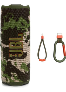 Parlante Jbl Flip 7 Portatil Bluetooth Waterproof Camuflado Color Verde