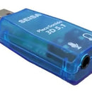 Adaptador Sonido Usb De 7.1 Canales Adaptador Tarjeta Sonido