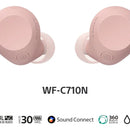 Auriculares in-ear inalámbricos Sony Bluetooth WF-C710N WF-C710N rosa