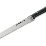 Cuchillo para pan Tefal Ice Force 20cm color negro