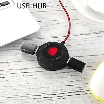 Tarjeta De Sonido Externa Micolindun Hubs Audio A Usb 3.5mm