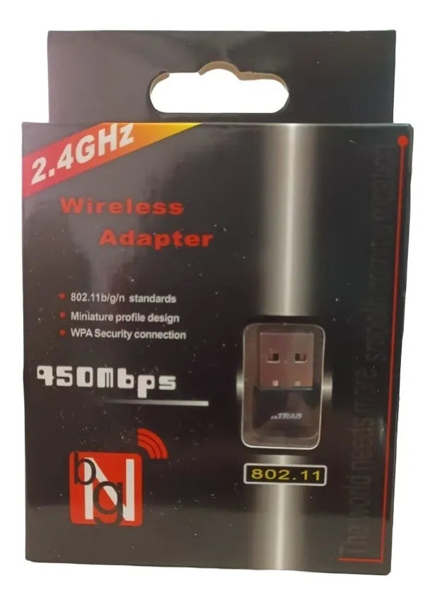 Adaptador Wifi Usb 2.0 11n 300mbps Computador Pc Windows