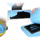 Caucho Silicona Mold 25 Liquido Moldes X250g Yeso 3d