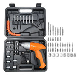 Destornillador Atornillador Eléctrico Inalámbrico Recargable - Naranja - 50