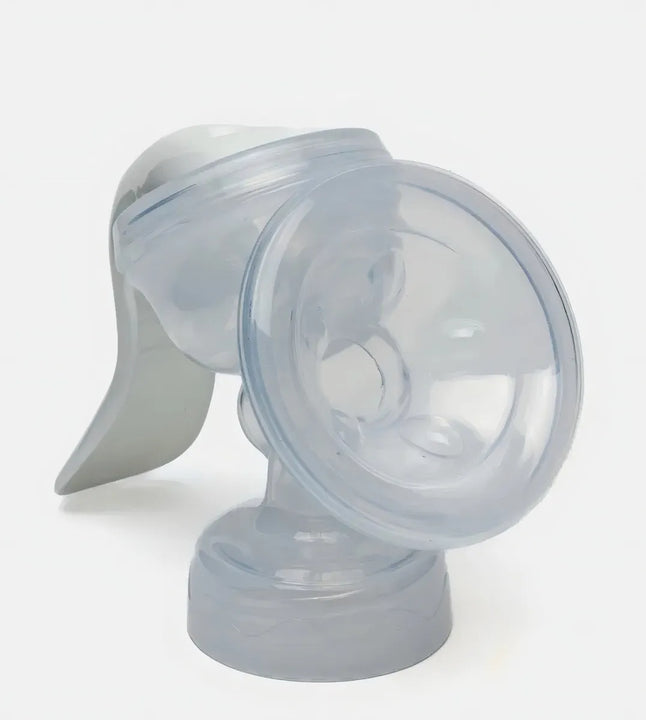 Extractor De Leche Manual + Pezoneras Par Con Cajita