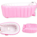 Tina Bañera Bebe Inflable Acolchada Cómoda Piscina Portátil Diseño