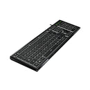 Teclado Con Cable Genius Slimstar 820 Iluminado Usb Teclado Negro Idioma Español España
