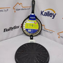 Parrilla Asador Arepas Universal Aluminio Antiadherente 20cm Negro