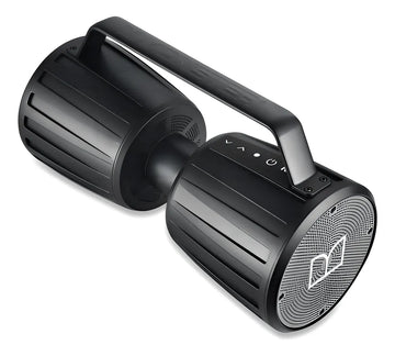 Parlante Monster EZ-Play Solara portátil con bluetooth waterproof negra