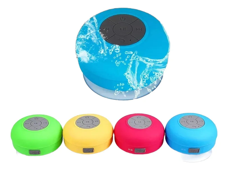 Parlante Bluetooth Para Ducha Resistente Al Agua Altavoz Surtido