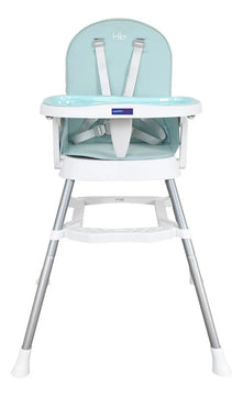 Silla Comedor Bebe 3 En 1 Lyra Happy Baby Color Celeste Celeste