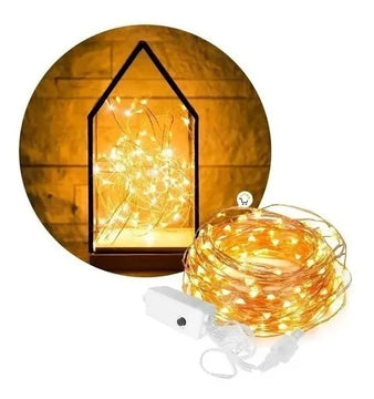 Luces Micro Led Alambre X60l Extensión Luz 6 Metros