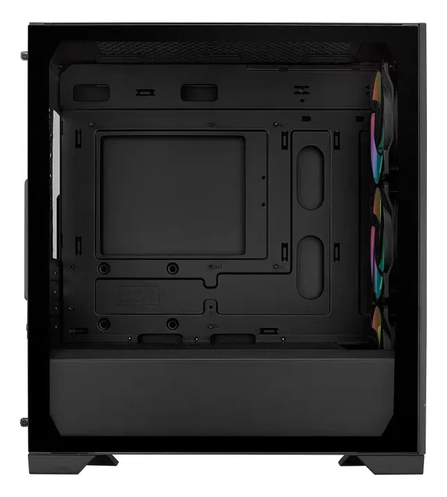 Gabinete Cooler Master Elite 301 Argb Micro Atx C/templado Color Negro