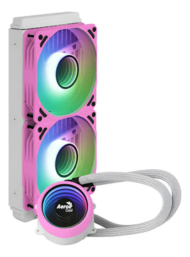 Refrigeración Liquida Aerocool Mirage L240 Rosado Argb 1700