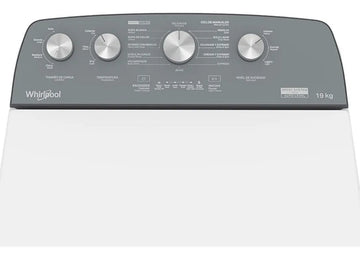 Lavadora Superior 19kg Xpert System Tapa Metálica Bl 8mwtw19 Blanco