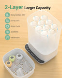 Esterilizador Y Secadora De Biberones 6 En 1 Eléctrico