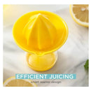 Exprimidor De Limones 2 En 1 Con Spray Boquilla Adaptable Amarillo