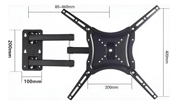 Soporte Tv 14 A 42 Pulgadas Brazo Extensible Articulado Tcs