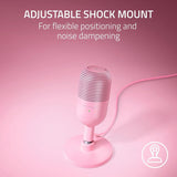 Micrófono Razer Seiren V3 Mini Ultra Compacto Usb Color Rosa