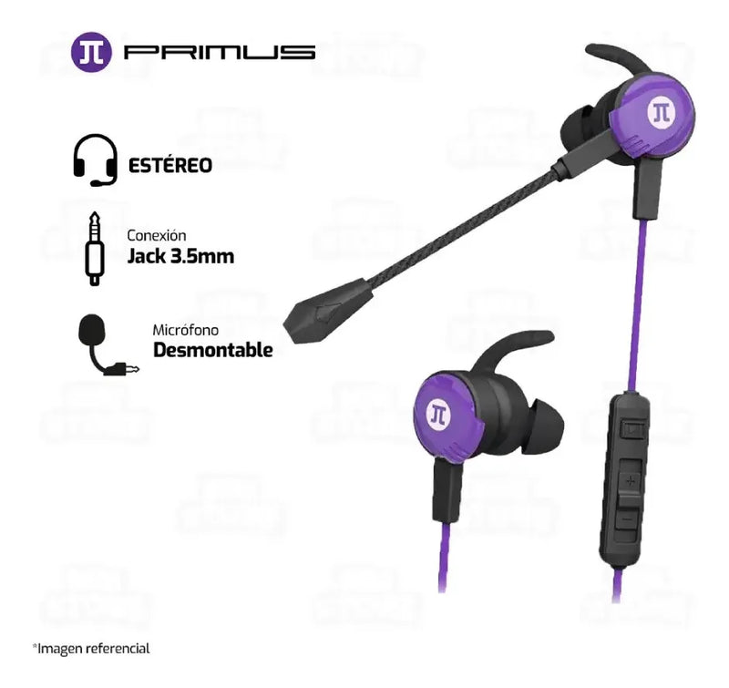 Audífonos Primus Gaming Phs-90 Con Conexión De 3,5mm N /v