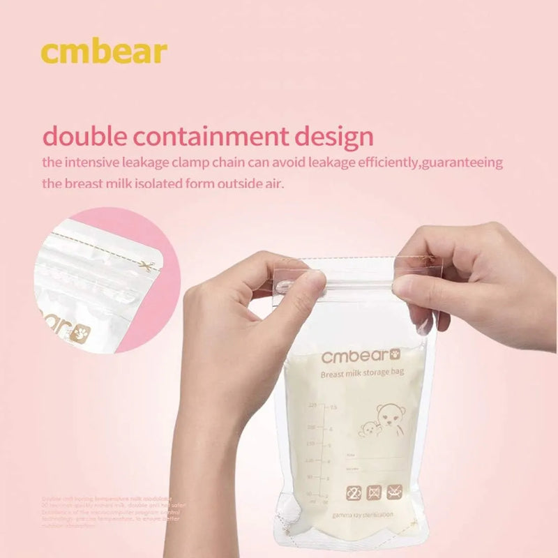 Bolsas De Almacenamiento De Leche Materna De 220 Ml X30 Und