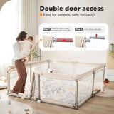 Parque Infantil Plegable Grande Y Seguro Para Bebés