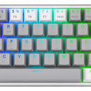 Teclado Bluetooth Redragon Fizz K616 Rgb Gris Blanco Español Idioma Español España