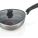 Wok Imusa 30cm Tapa Vidrio Talent Color Gris