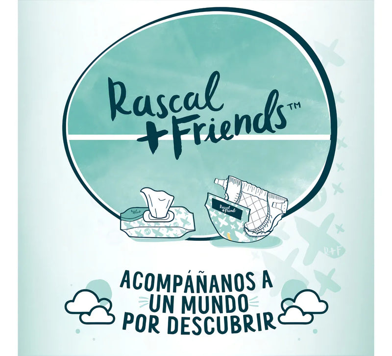 Set de Pañitos Humedos Rascals 720 Unidades - 9 Paquetes