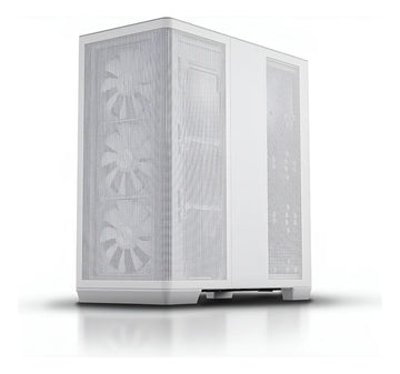 Gabinete Gamer Apnx C1 Blanco Maxima Calidad Alta Gama 4 Fan