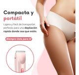 Maquina De Afeitar Inalambrica Mujeres Rasuradora Mujer Piel Rosa