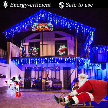 Luces Led Navidenas Brillantes Para Patio