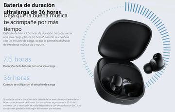 Auriculares Xiaomi Redmi Buds 6 Play Color Blanco