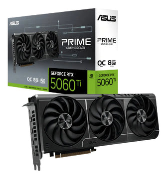 Tarjeta de video Nvidia Asus Prime RTX 5060 Ti OC Edition 8GB