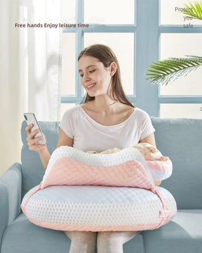 Almohada De Lactancia Wyxunplanet, Apoyo Ergonomico Y Comodo