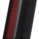 Parlante Recargable Breeza 16w Vta Flama Con Luces Led Color Negro