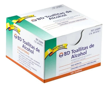 Toallitas Alcohol Swab Pañitos Par - Unidad A $267
