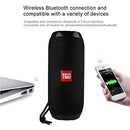 Altavoz Bluetooth Portátil Tg117 (negro) Impermeable Por R. Color Negro