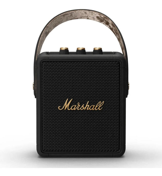 Parlante Marshall Stockwell 2 Bluetooth Black & Brass Negro