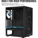 Chasis Gamer Aerocool Hive Rgb Vidrio 3 Fans Argb Negro