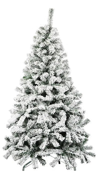 Árbol De Navidad Artificial Nevado Calidad Premium 1.90 M Blanco