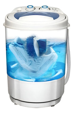 Mini Lavadora Portátil Semiautomática De 4.8 Kilos Blanco