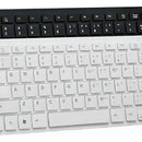 Teclado Alámbrico Aaa-1000 Compatible Con Windows Y Mac Color del teclado Negro