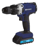 Taladro Percutor Inalámbrico 1/2'' Toolcraft Tc5770 Color Azul 20