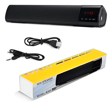 Barra Sonido Bluetooth Parlante 40cm Recargable Usb Fm Led Varios