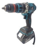 Taladro Percutor Inalámbrico Mandril 1/2 Brushless Color Azul Frecuencia 60hz