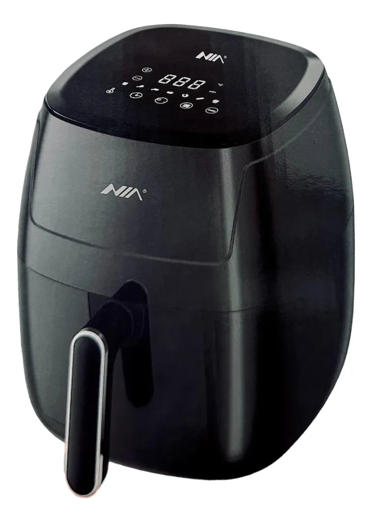 Freidora De Aire Sin Aceite Digital 7 Litros Air Fryer Negro
