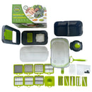 Rallador Picador Cortador De Verduras Y Frutas 22 En 1